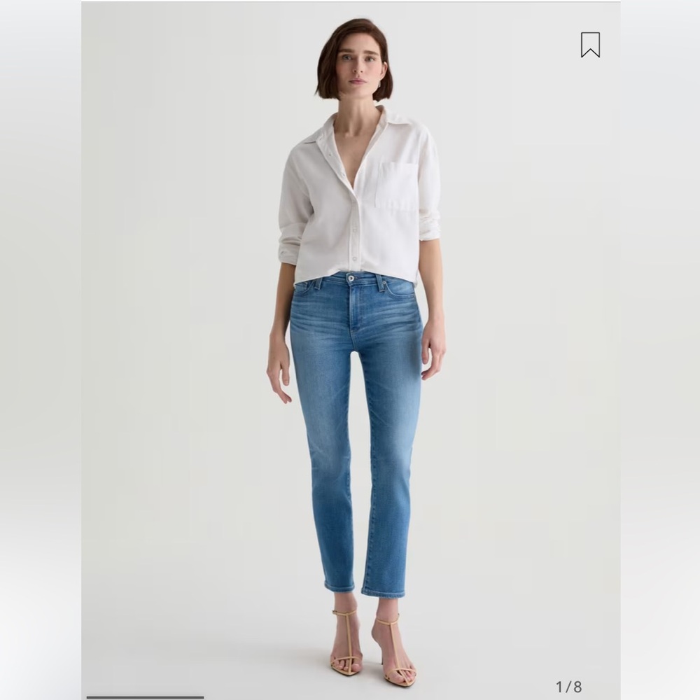 AG Adriano Goldschmied Prima cigarette leg jeans, size 30